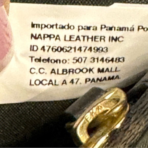 ❤️💗❤️ Tannino Cuervo Embroidered Leather Envelope Clutch Removable Gold Chain - Picture 9 of 9